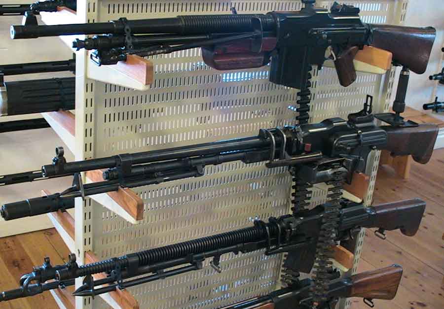 The Swedish BAR machineguns